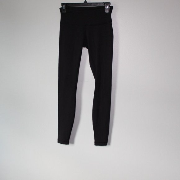 Lululemon Wunder Under Low-Rise Tight Full-On Luon 28" Black Size 4 H13796 - Picture 8 of 12